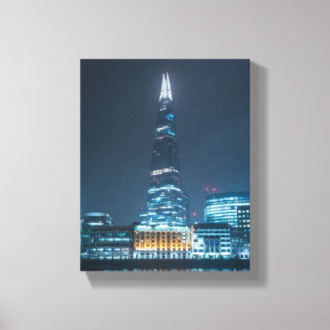 London i natt canvastryck (Framsida)