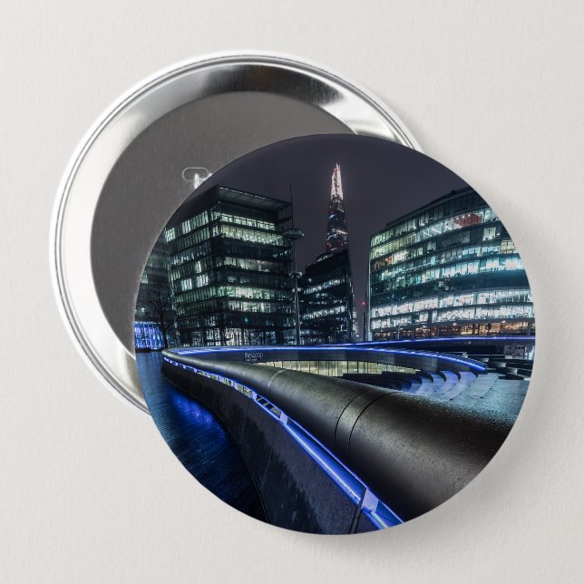 London i natt knapp (Framsida & baksida)