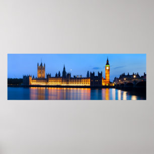 London i natt poster