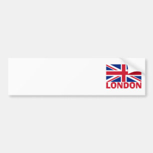 London i Red Bildekal
