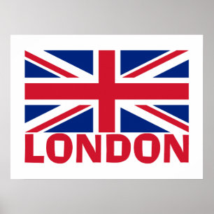 London i Red Poster