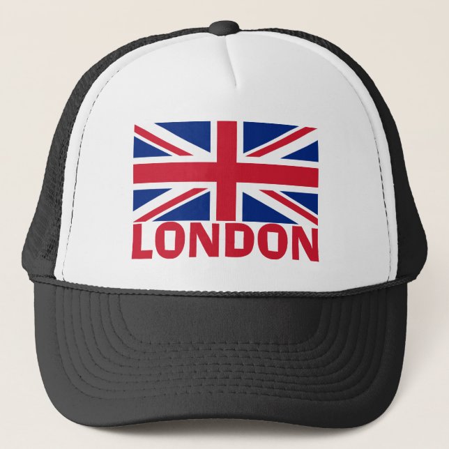 London i Red Truckerkeps (Framsida)