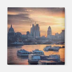 London i Sunrise Magnet