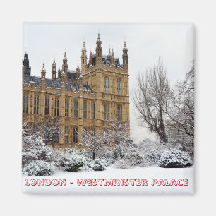 London i Winter, Westminster (Fridge Magnet) Magnet