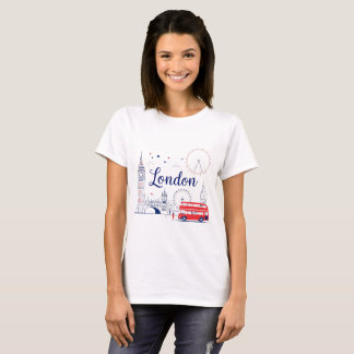 London Iconic Landmarks T-Shirt