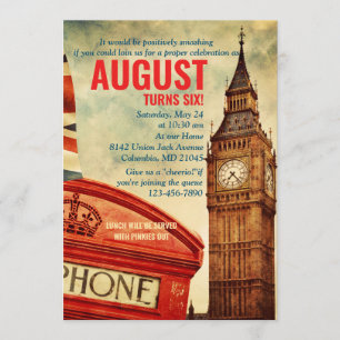London inbjudan