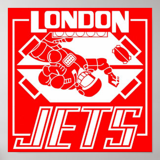 London Jet Poster