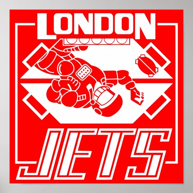 London Jet Poster (Framsidan)