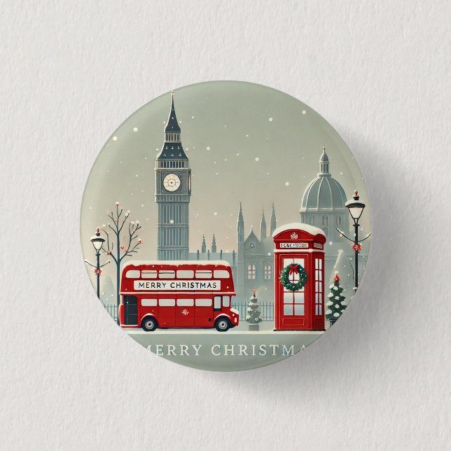 London jul | Big Ben & Festiva London Knapp (Framsida)