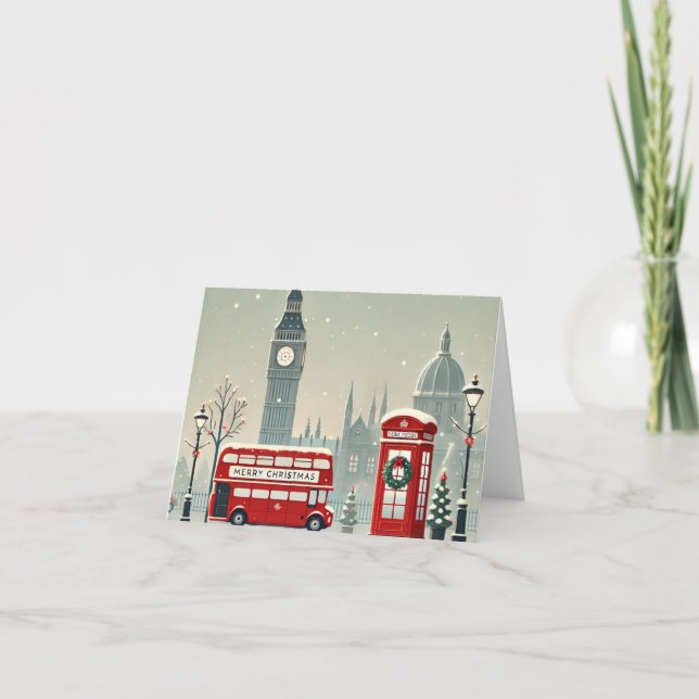 London jul | Big Ben & Festiva London Kort (Framsida)
