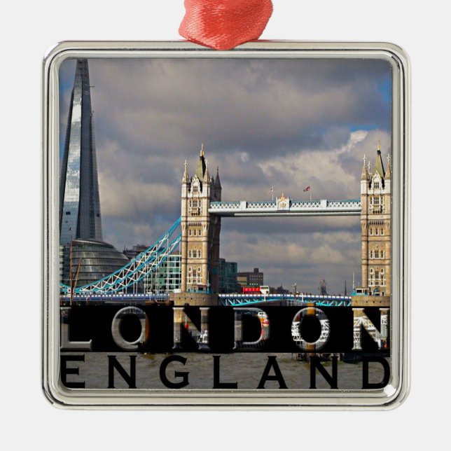 London Julgransprydnad Metall (Framsidan)