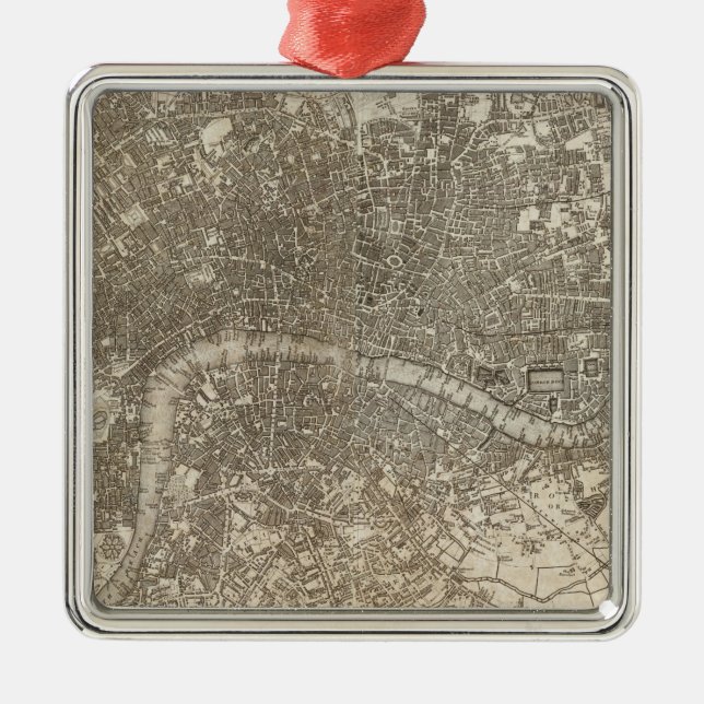 London Julgransprydnad Metall (Framsidan)