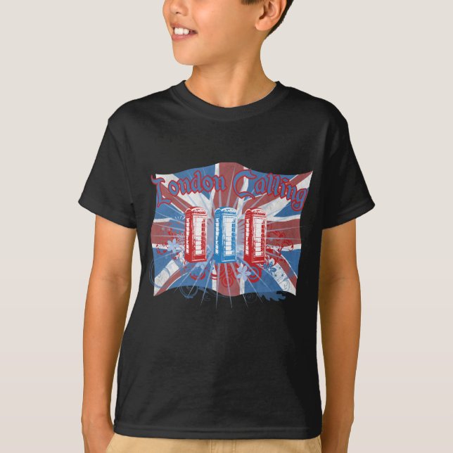London kalla t shirt (Framsida)