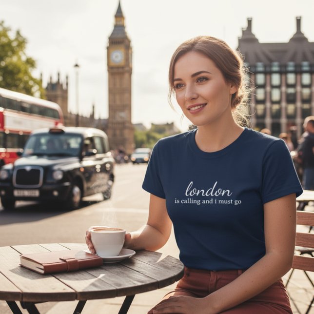 London kallar och jag måste åka t shirt (Skapare uppladdad)