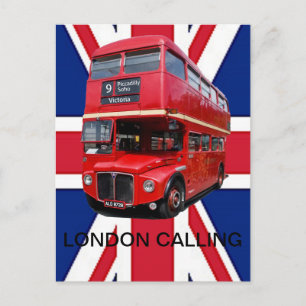 LONDON KALLAR POSTCARD VYKORT