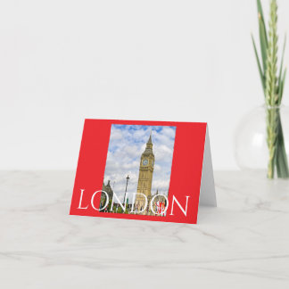 London kallar tack kort