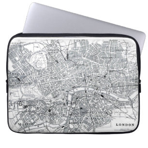 London Karta Laptop Fodral