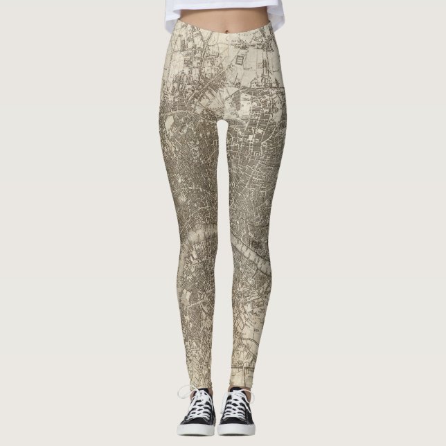 London karta leggings (Framsida)