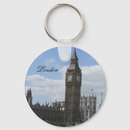 London Keychain England Keepsakt Travel Souvenir Nyckelring