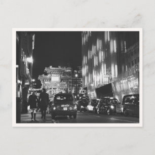 London Kina Town Portfoto på natten Hälsning Vykort