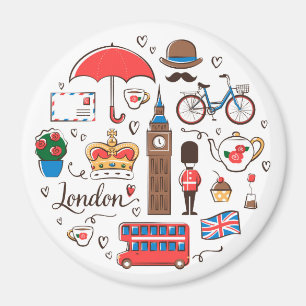 London klotter magnet