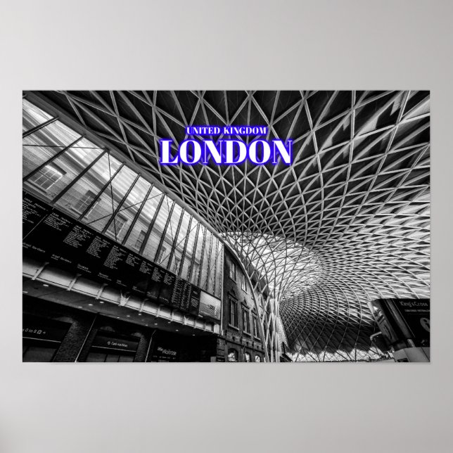 London Kung Kor Station St. Pancreas Station Poster (Framsidan)