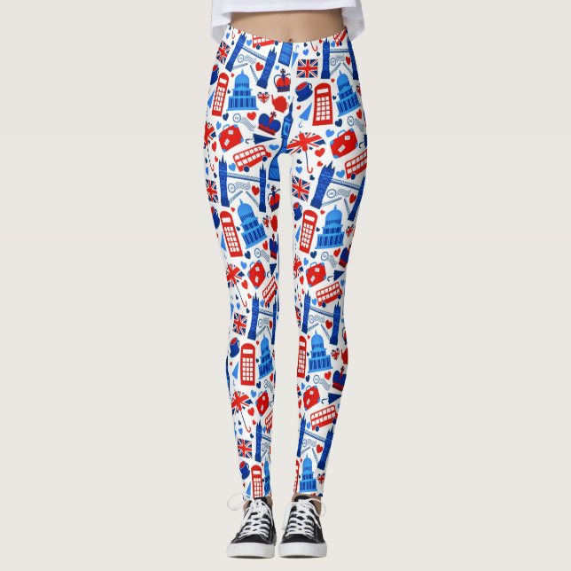London Landmarks Leggings (Framsida)