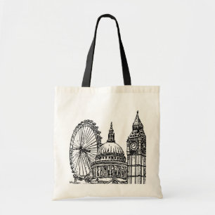 London Landmarks Tygkasse
