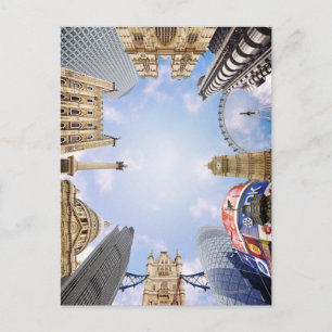 London Landmarks Vykort