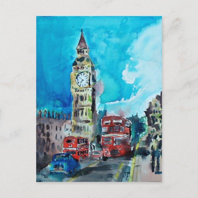 London, London Vykort (Framsida)