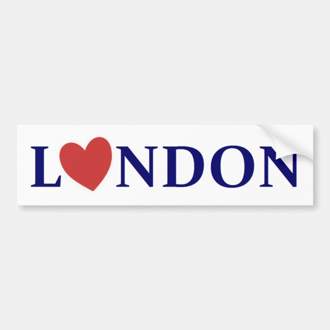 London love bildekal (Framsidan)