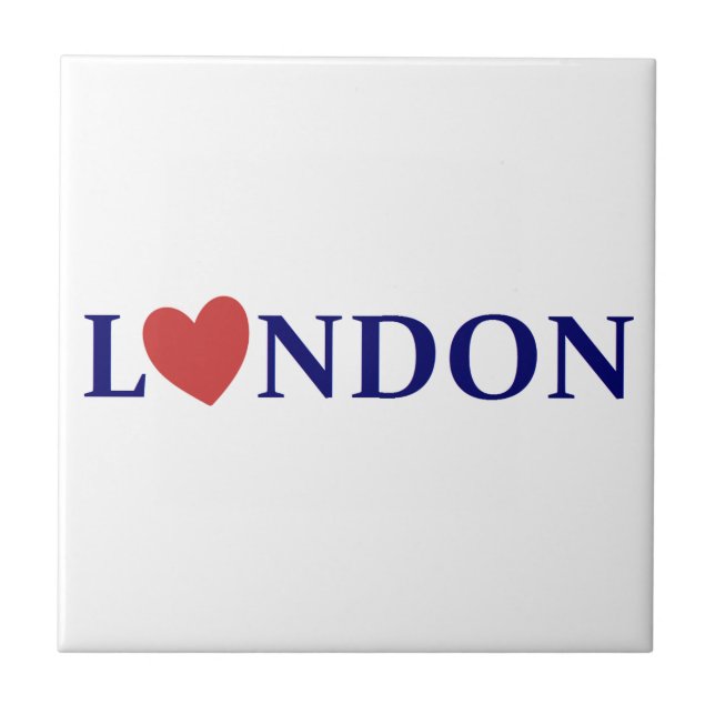 London love kakelplatta (Framsidan)