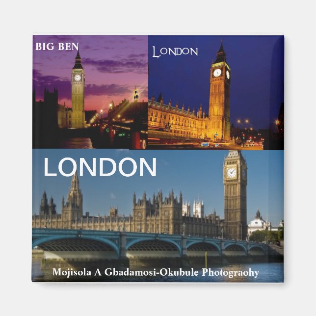 LONDON Magnet BY MOJISOLA A GBADAMOSI OKUBULE (Framsidan)
