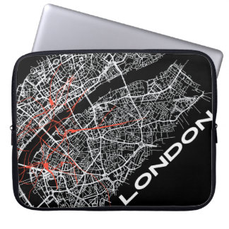 London-mappade datorväska laptop fodral
