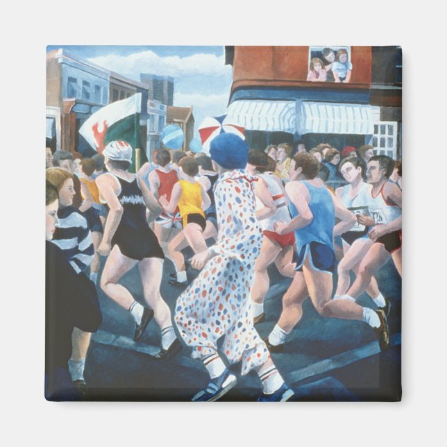 London Marathon 1996 Magnet (Framsidan)