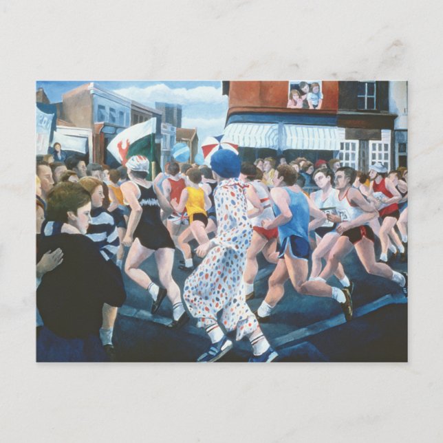 London Marathon 1996 Vykort (Framsida)