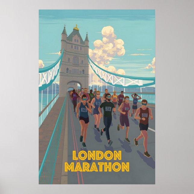 London Marathon Resorera Poster (Framsidan)