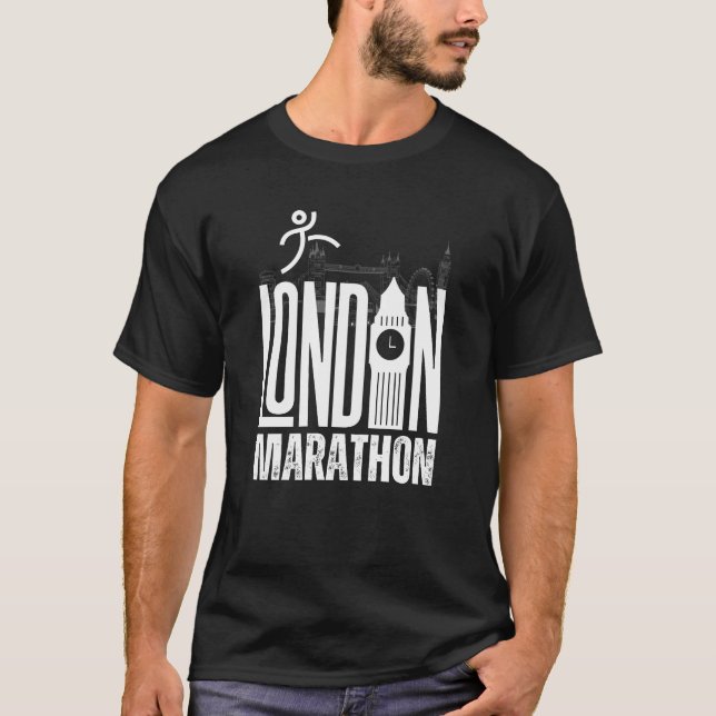 London Marathon T Shirt (Framsida)