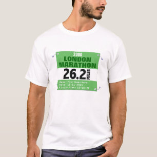 London maratonspringer, 26,2 Miles personlig Tee
