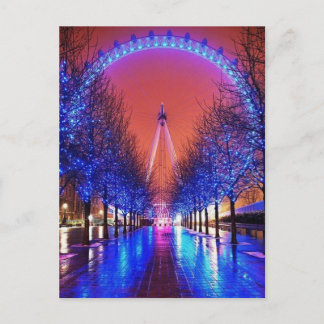London Merry-Go Round Postcard Vykort