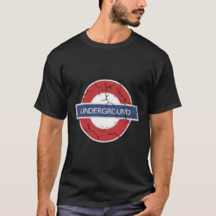 London Metro Uk Underground Distress London Bree T Shirt