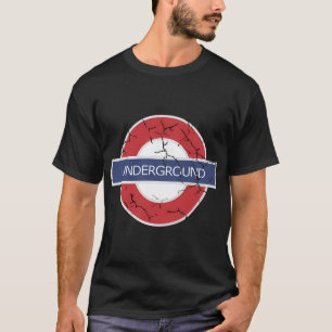 London Metro Uk Underground Distress London Bree T Shirt