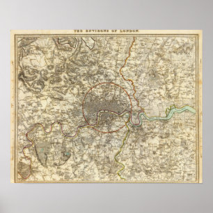 London miljöer poster
