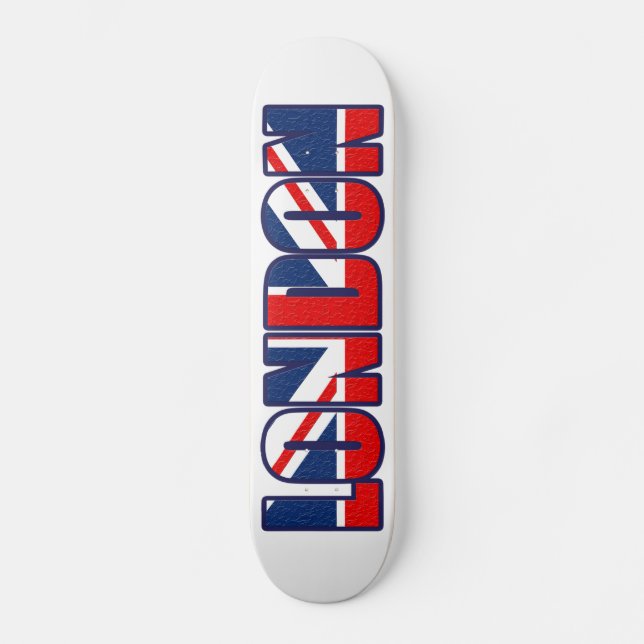 London Mini Skateboard Bräda 18,5 Cm (Framsida)