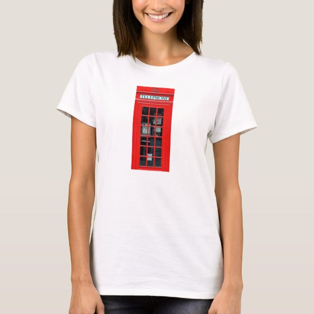 London mobil båsT-tröja Tee Shirt (Framsida)