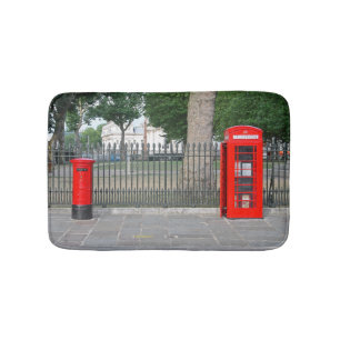 London mobilare bås och postbox badrumsmatta