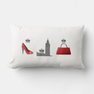 London Mode Big Ben Pillow Lumbarkudde