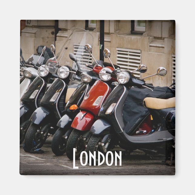 London Motorcykel Magnet (Framsidan)