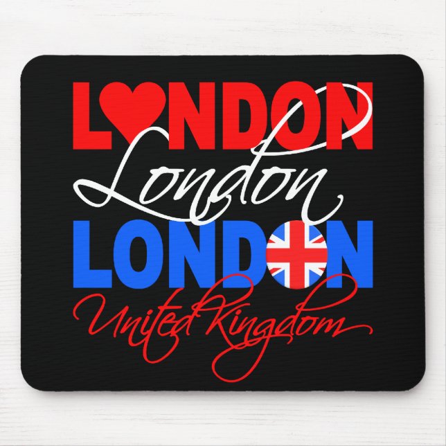 London mousepad musmatta (Framsidan)