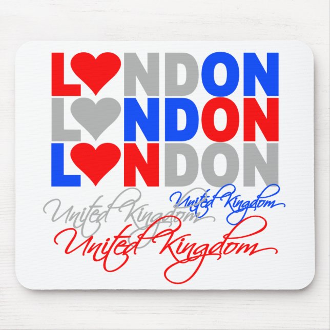 London mousepad musmatta (Framsidan)